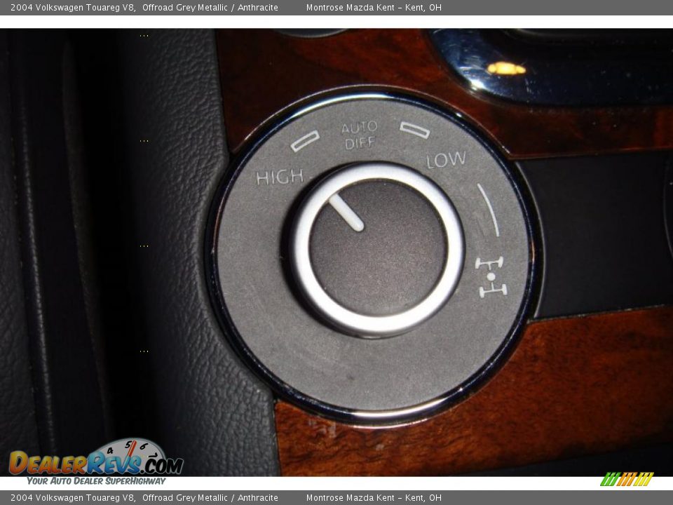 2004 Volkswagen Touareg V8 Offroad Grey Metallic / Anthracite Photo #14