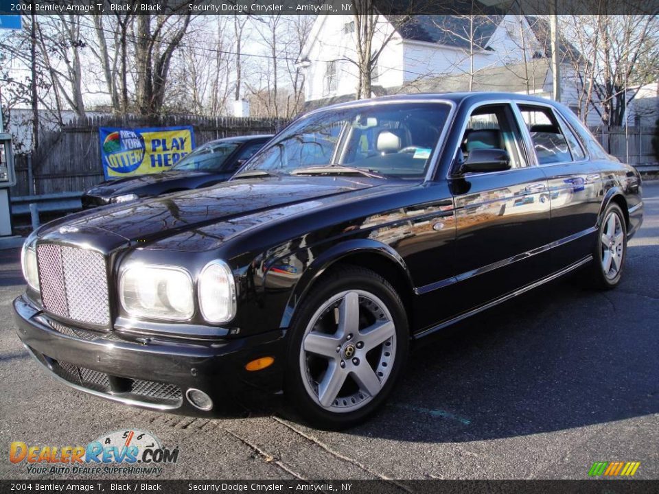 2004 Bentley Arnage T Black / Black Photo #1