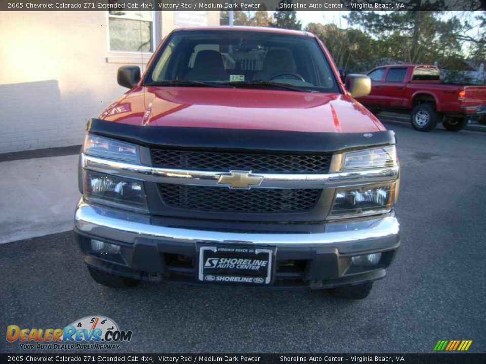 2005 Chevrolet Colorado Z71 Extended Cab 4x4 Victory Red / Medium Dark Pewter Photo #1