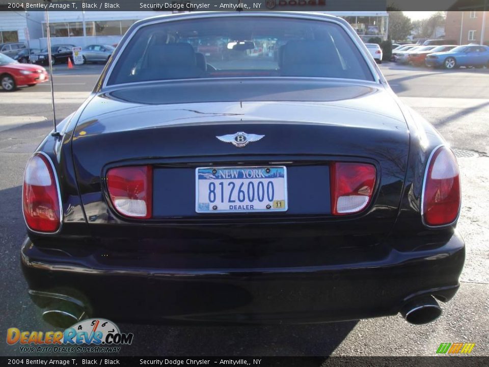 2004 Bentley Arnage T Black / Black Photo #4