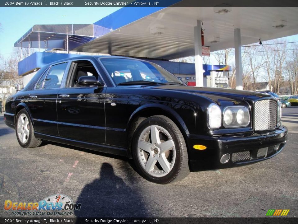 2004 Bentley Arnage T Black / Black Photo #6