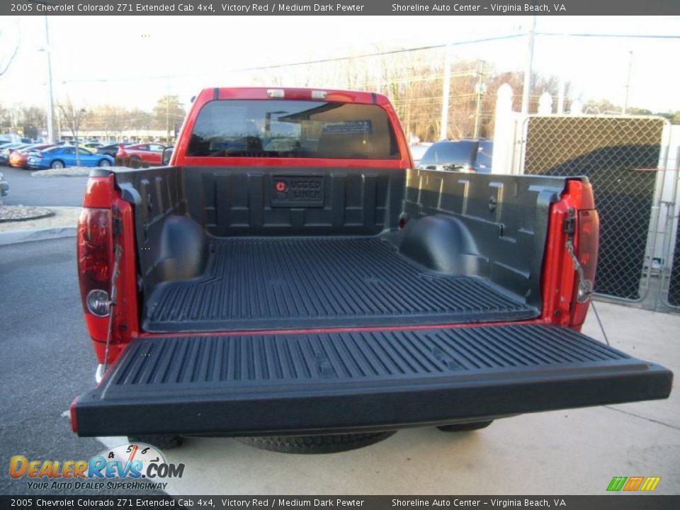 2005 Chevrolet Colorado Z71 Extended Cab 4x4 Victory Red / Medium Dark Pewter Photo #9