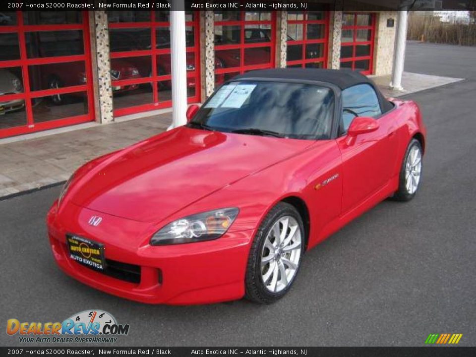 2007 Honda S2000 Roadster New Formula Red / Black Photo #1