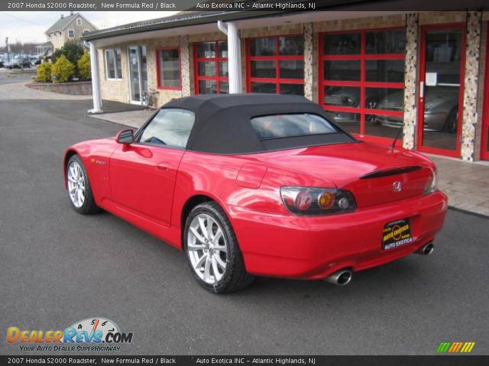 2007 Honda S2000 Roadster New Formula Red / Black Photo #2