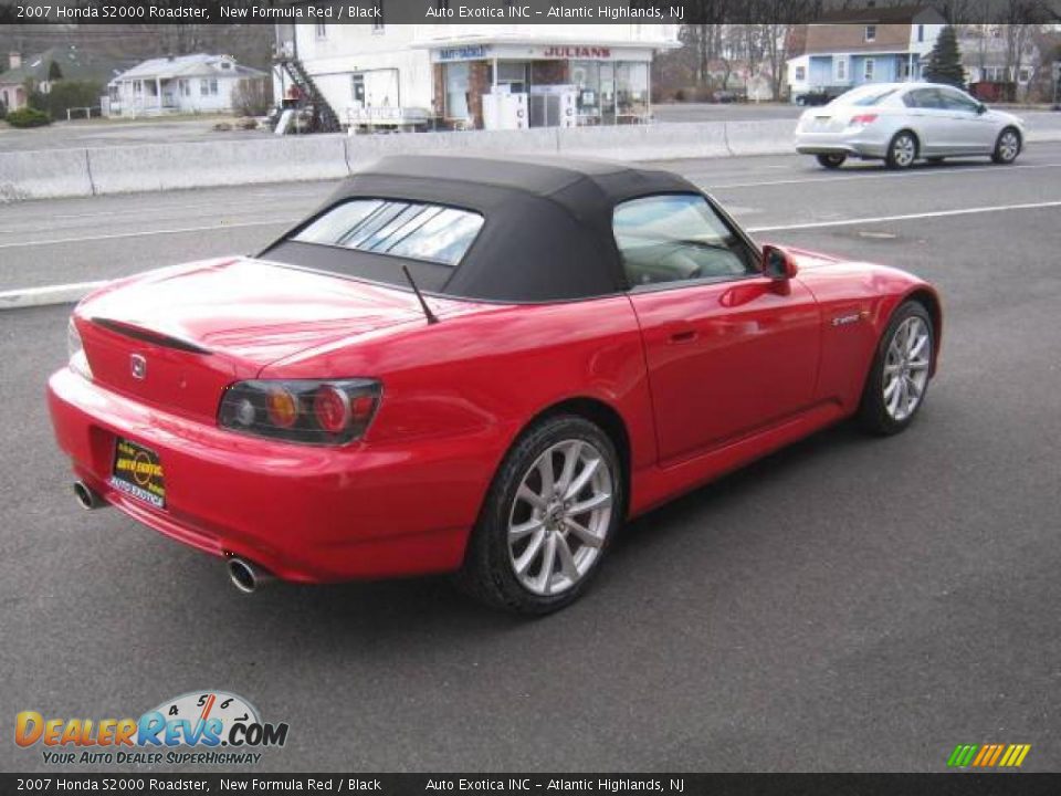 2007 Honda S2000 Roadster New Formula Red / Black Photo #3