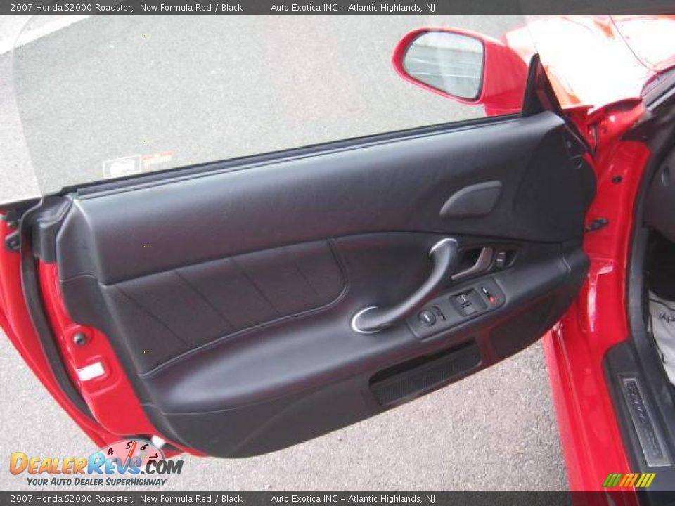 2007 Honda S2000 Roadster New Formula Red / Black Photo #7