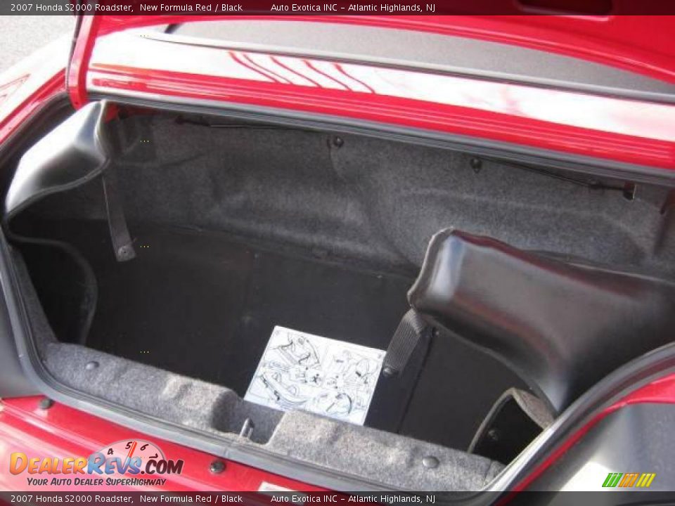 2007 Honda S2000 Roadster New Formula Red / Black Photo #12