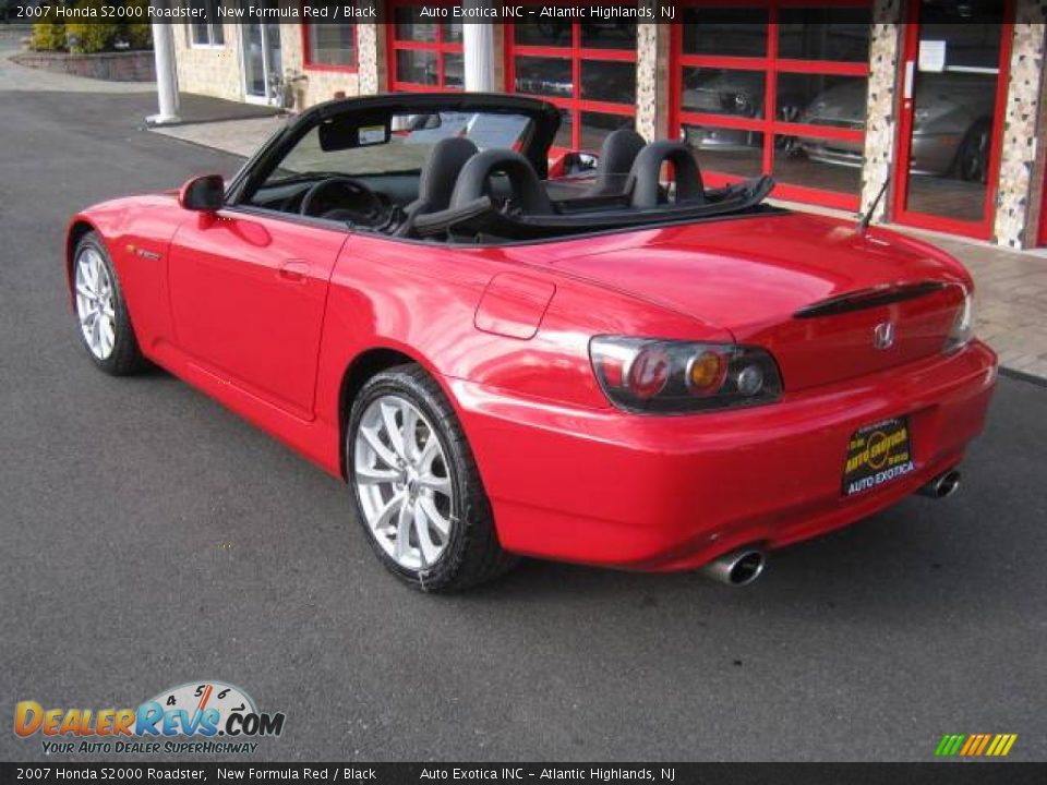 2007 Honda S2000 Roadster New Formula Red / Black Photo #16