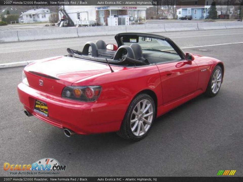 2007 Honda S2000 Roadster New Formula Red / Black Photo #17