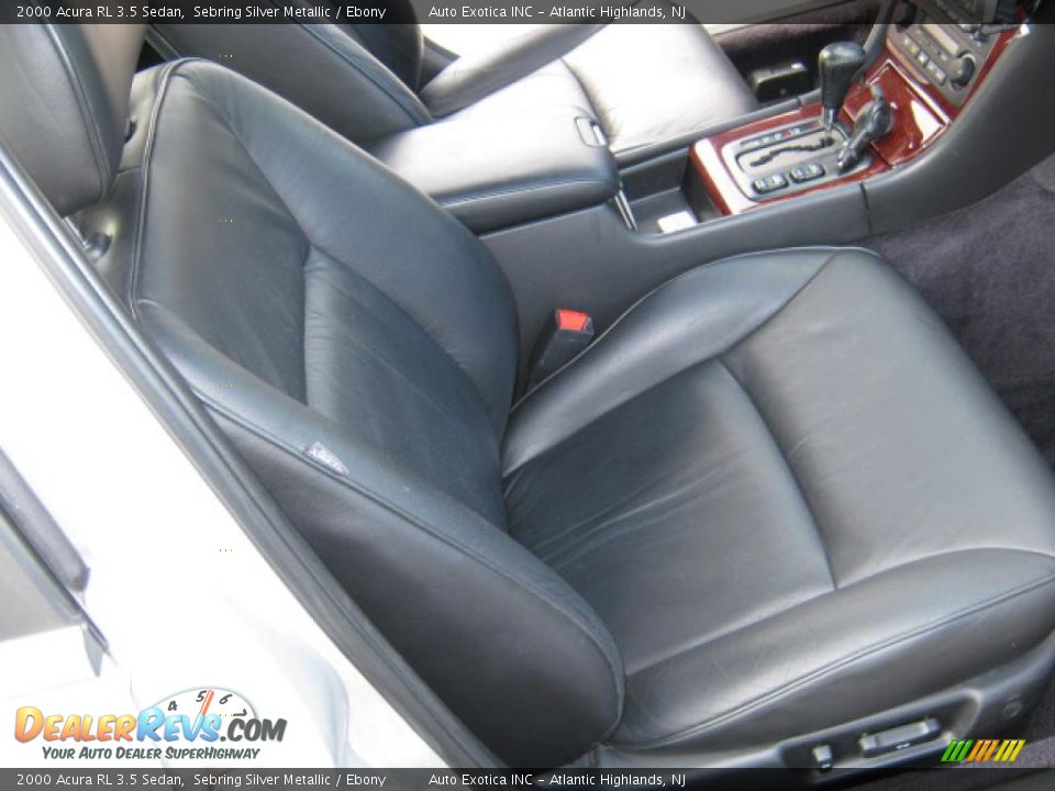 2000 Acura RL 3.5 Sedan Sebring Silver Metallic / Ebony Photo #7