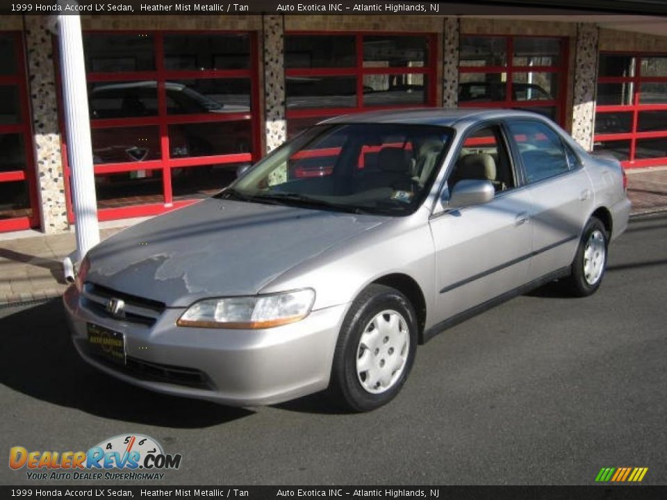 1999 Honda Accord LX Sedan Heather Mist Metallic / Tan Photo #1