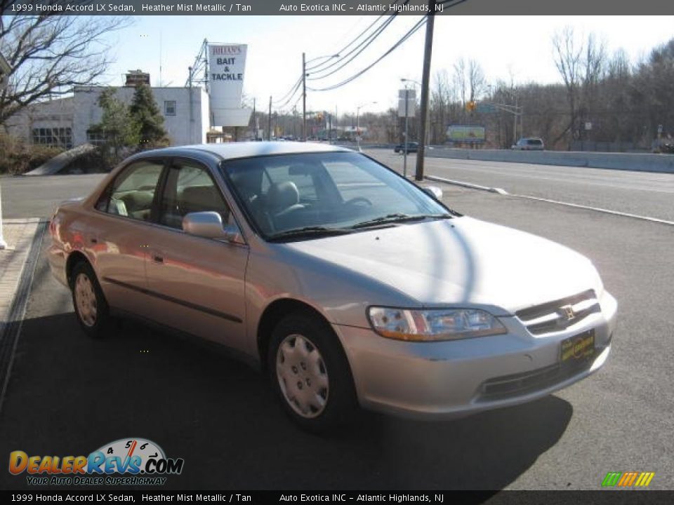 1999 Honda Accord LX Sedan Heather Mist Metallic / Tan Photo #2