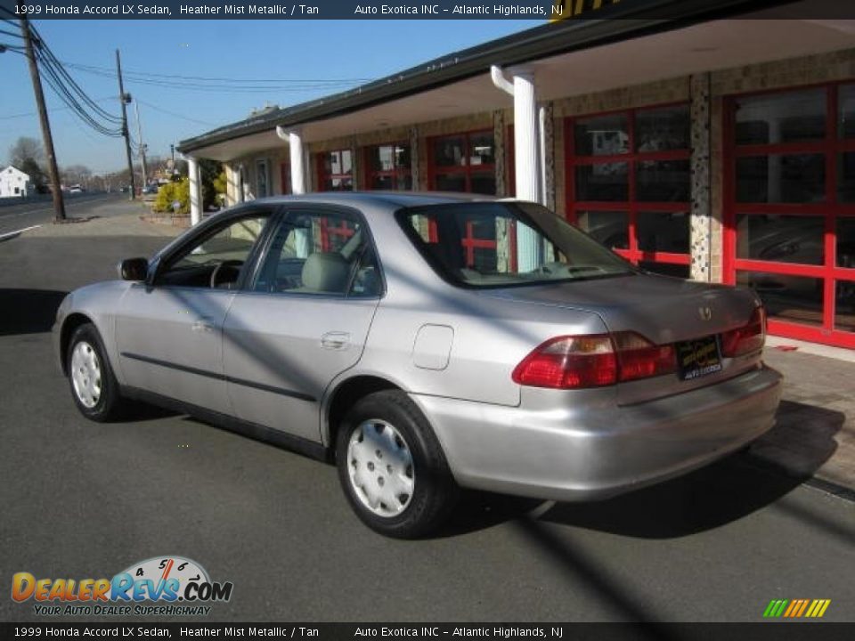 1999 Honda Accord LX Sedan Heather Mist Metallic / Tan Photo #4