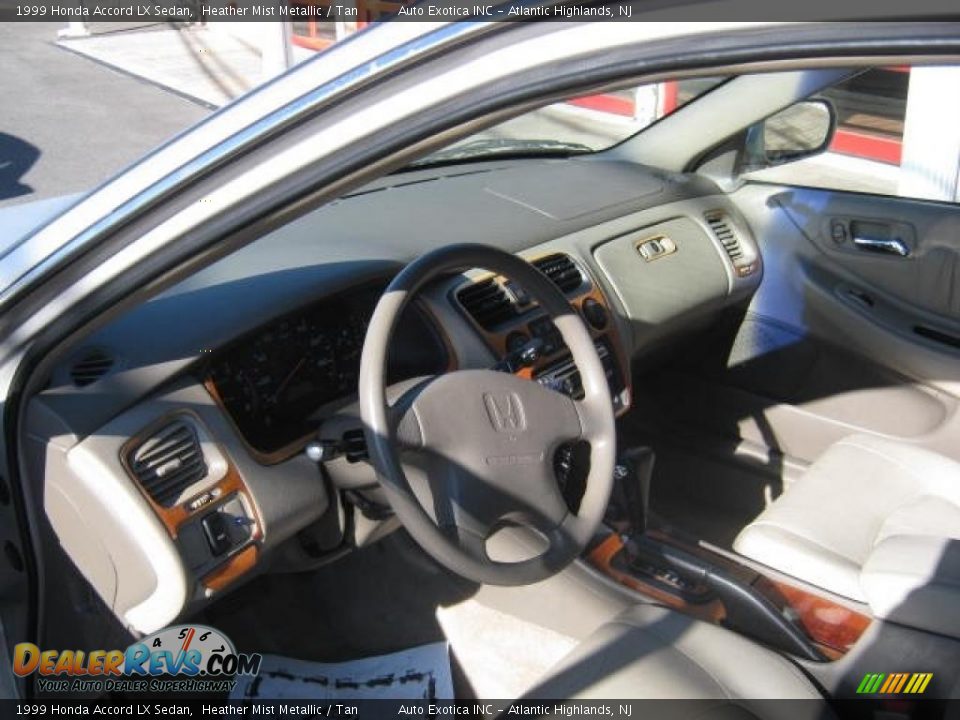 1999 Honda Accord LX Sedan Heather Mist Metallic / Tan Photo #5
