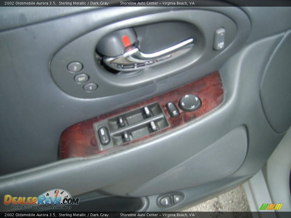 2002 Oldsmobile Aurora 3.5 Sterling Metallic / Dark Gray Photo #15