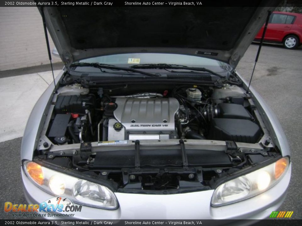 2002 Oldsmobile Aurora 3.5 Sterling Metallic / Dark Gray Photo #21