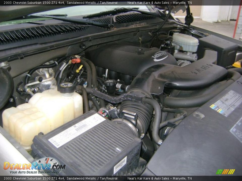 2003 Chevrolet Suburban 1500 Z71 4x4 Sandalwood Metallic / Tan/Neutral Photo #26