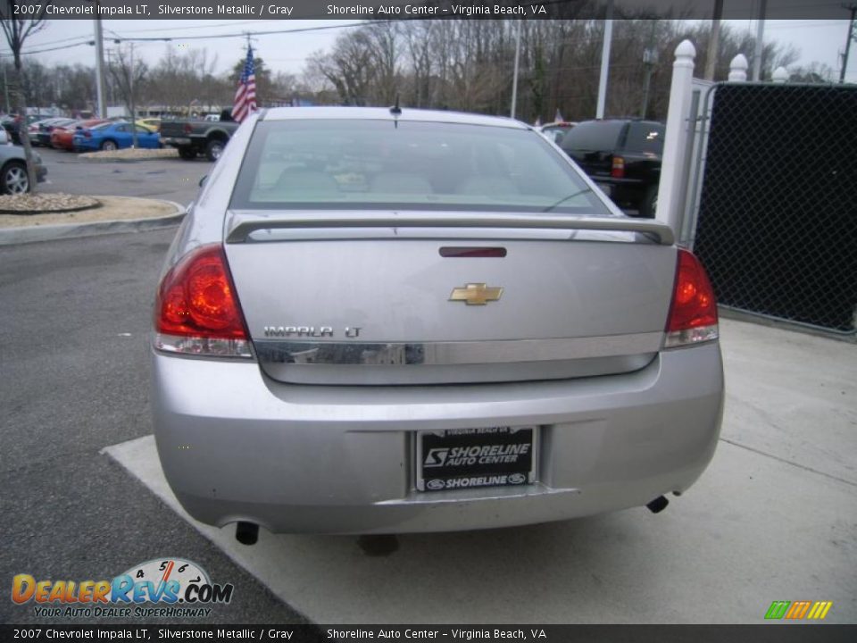 2007 Chevrolet Impala LT Silverstone Metallic / Gray Photo #4