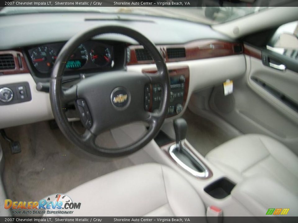2007 Chevrolet Impala LT Silverstone Metallic / Gray Photo #16