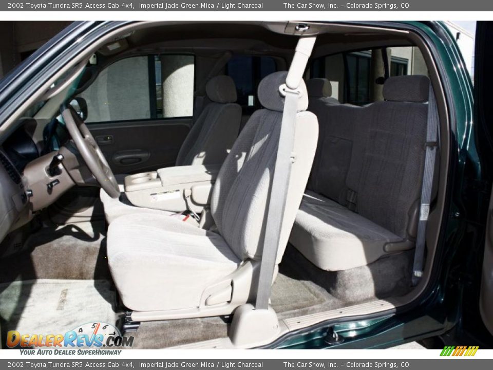 2002 Toyota Tundra SR5 Access Cab 4x4 Imperial Jade Green Mica / Light Charcoal Photo #6