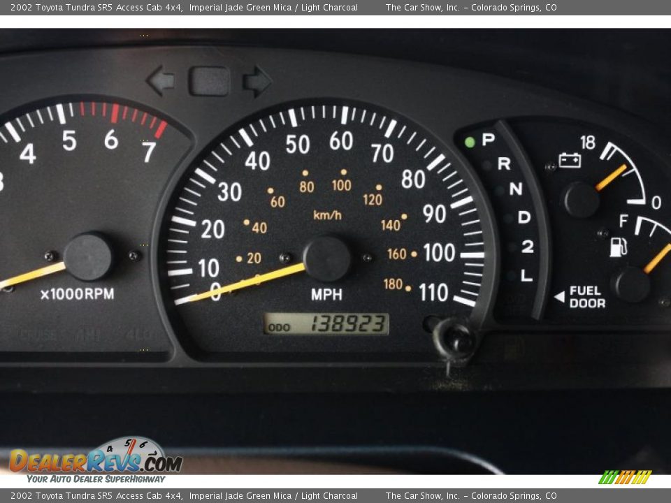 2002 Toyota Tundra SR5 Access Cab 4x4 Imperial Jade Green Mica / Light Charcoal Photo #9