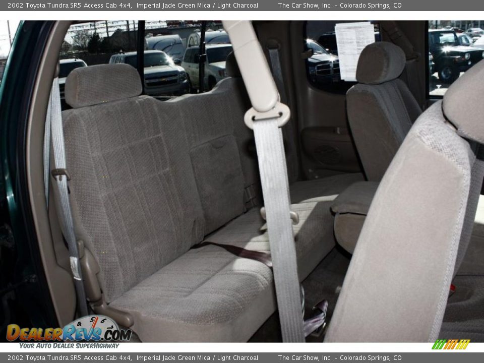 2002 Toyota Tundra SR5 Access Cab 4x4 Imperial Jade Green Mica / Light Charcoal Photo #13