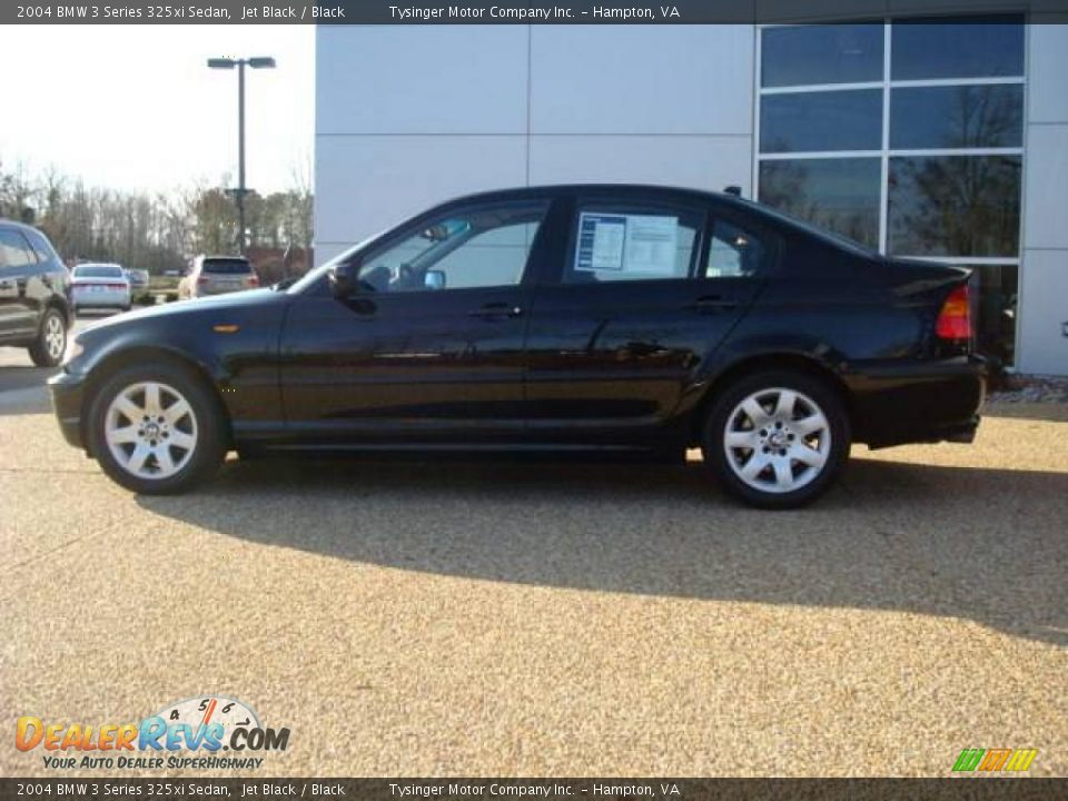 2004 BMW 3 Series 325xi Sedan Jet Black / Black Photo #3
