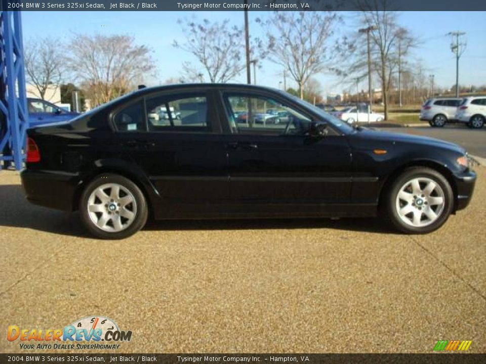 2004 BMW 3 Series 325xi Sedan Jet Black / Black Photo #5