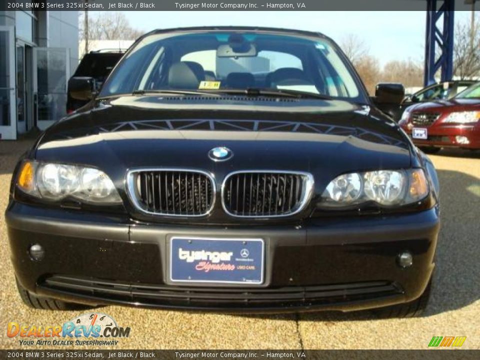 2004 BMW 3 Series 325xi Sedan Jet Black / Black Photo #7