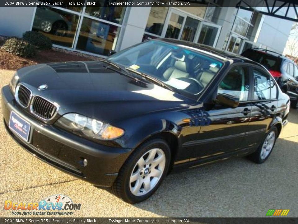 2004 BMW 3 Series 325xi Sedan Jet Black / Black Photo #8