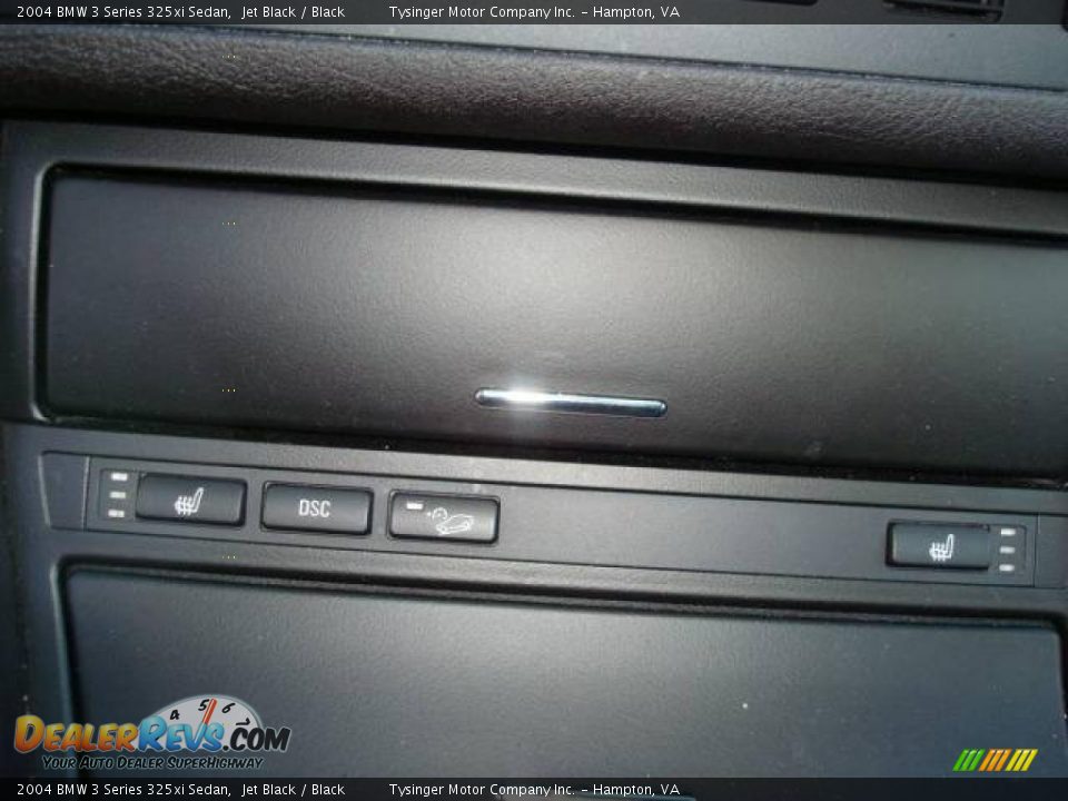 2004 BMW 3 Series 325xi Sedan Jet Black / Black Photo #15