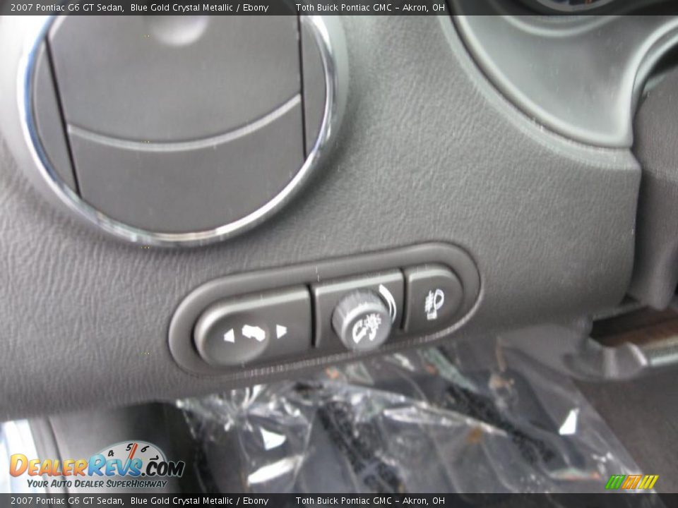 2007 Pontiac G6 GT Sedan Blue Gold Crystal Metallic / Ebony Photo #12