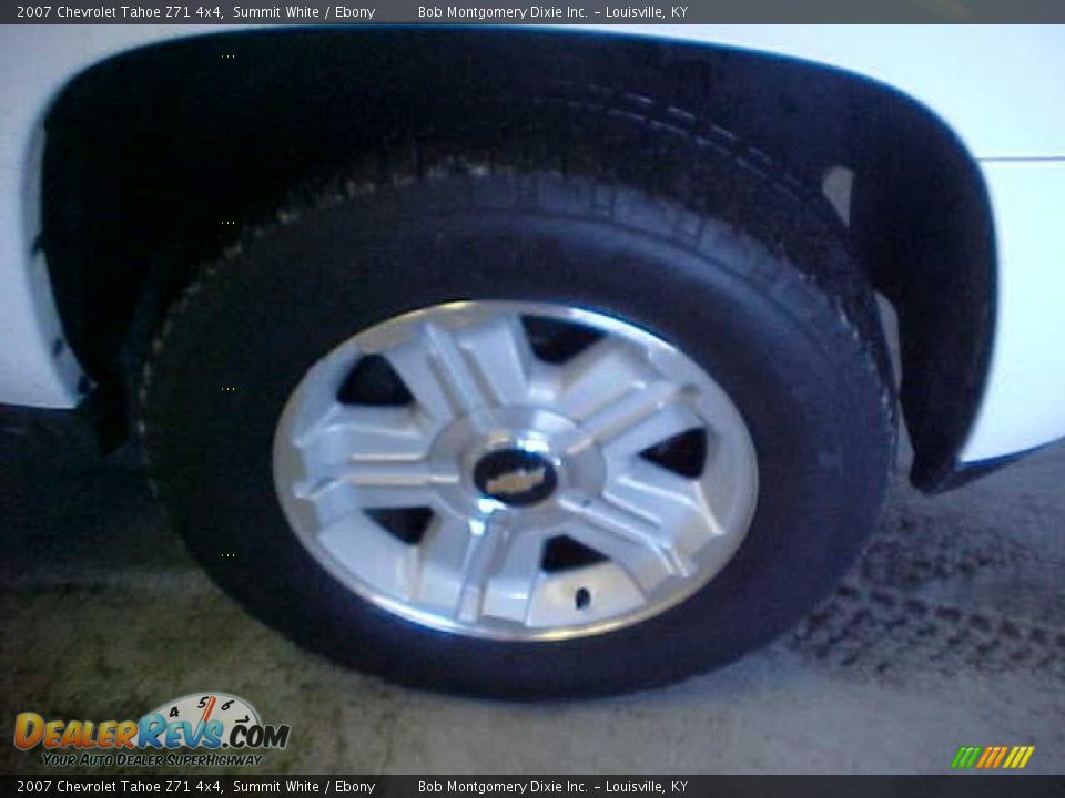 2007 Chevrolet Tahoe Z71 4x4 Summit White / Ebony Photo #5