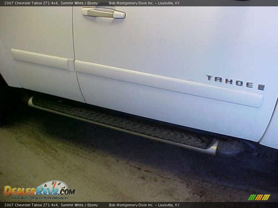 2007 Chevrolet Tahoe Z71 4x4 Summit White / Ebony Photo #6