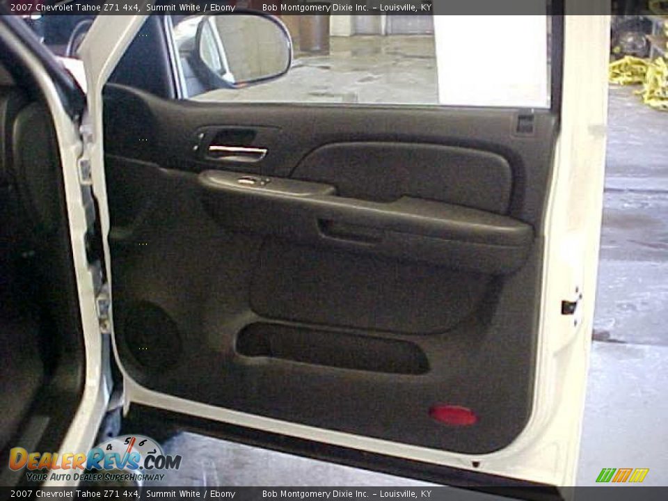 2007 Chevrolet Tahoe Z71 4x4 Summit White / Ebony Photo #7
