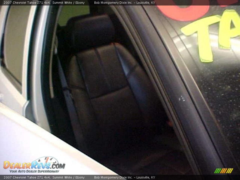 2007 Chevrolet Tahoe Z71 4x4 Summit White / Ebony Photo #10