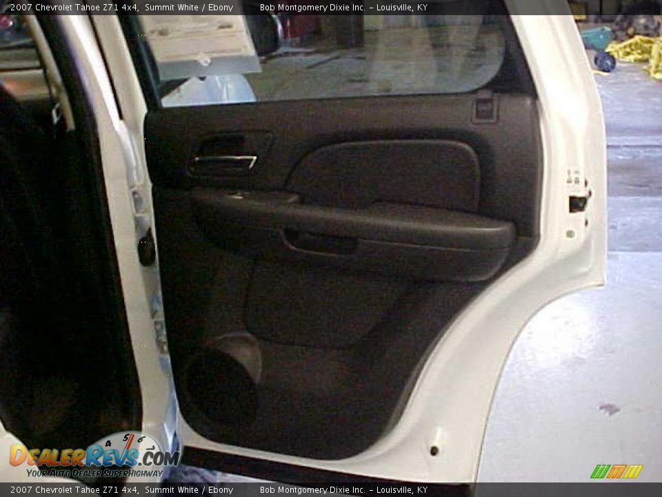 2007 Chevrolet Tahoe Z71 4x4 Summit White / Ebony Photo #11