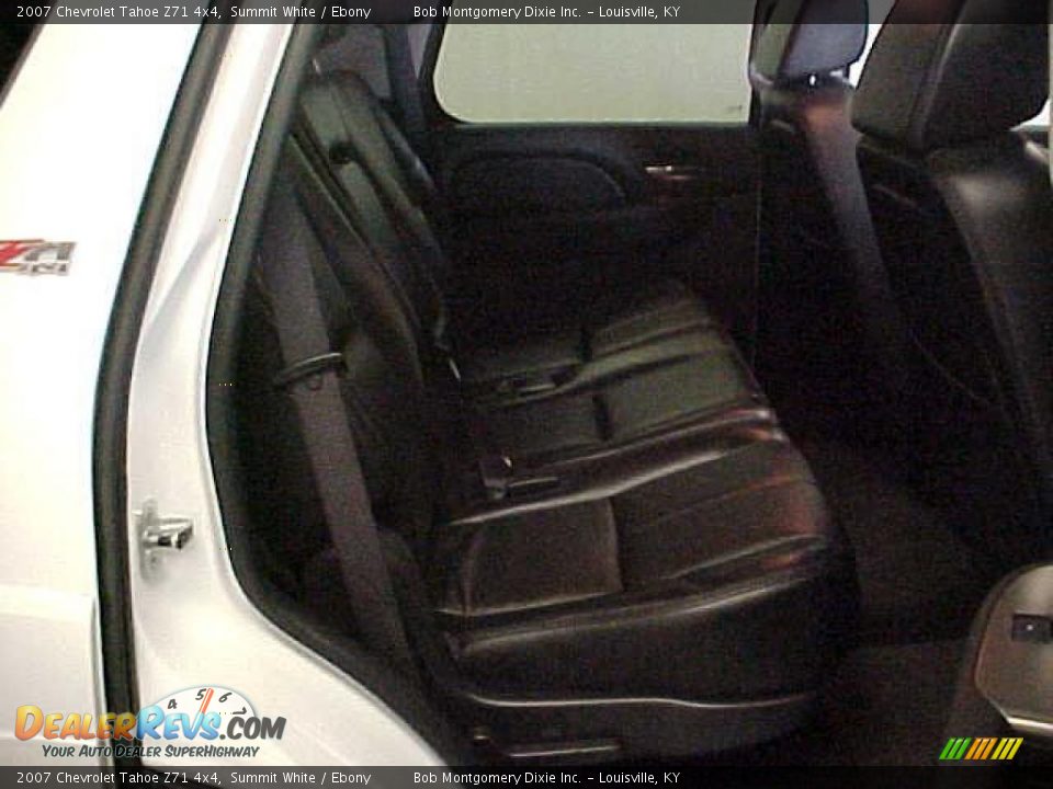 2007 Chevrolet Tahoe Z71 4x4 Summit White / Ebony Photo #13