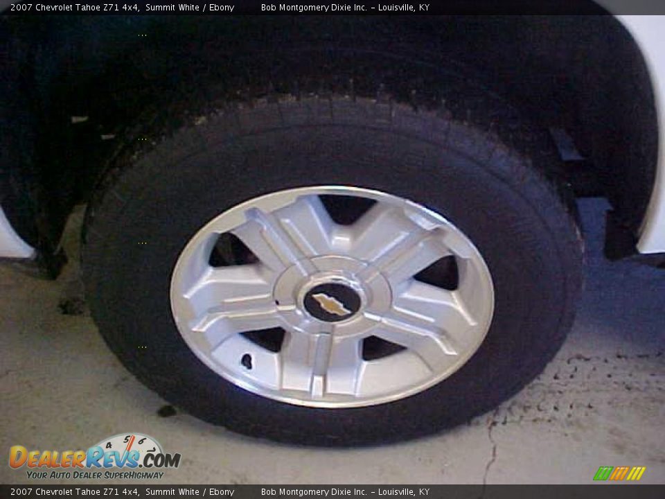 2007 Chevrolet Tahoe Z71 4x4 Summit White / Ebony Photo #15