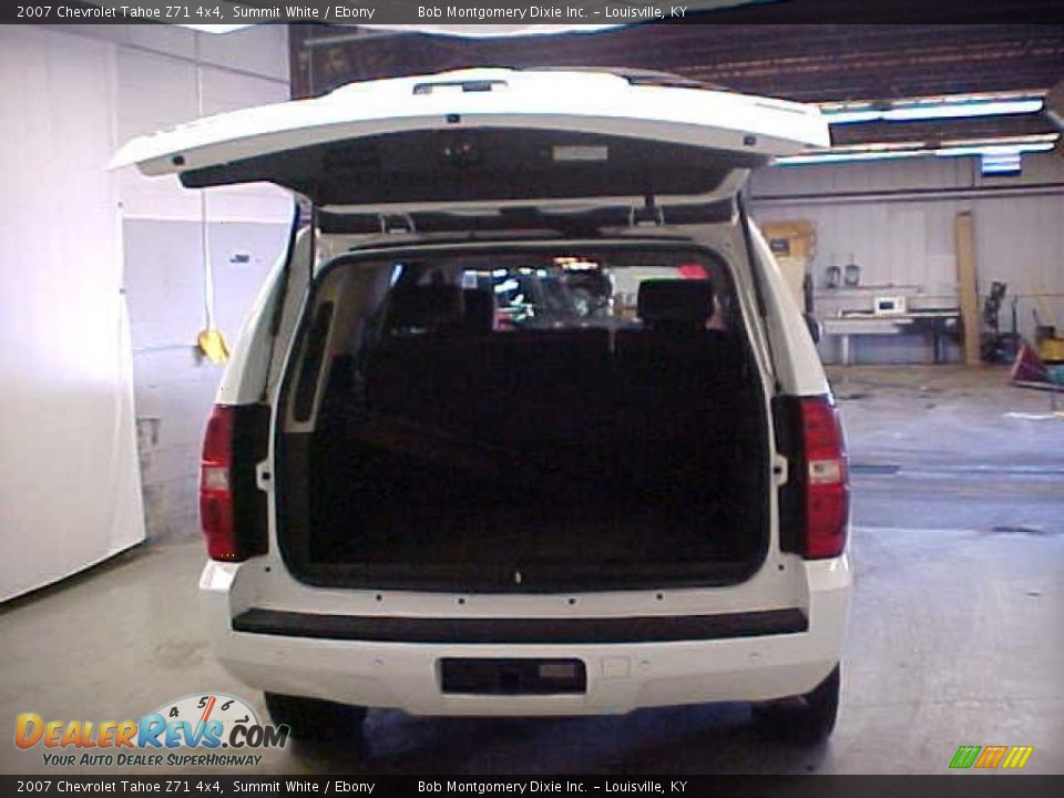 2007 Chevrolet Tahoe Z71 4x4 Summit White / Ebony Photo #16