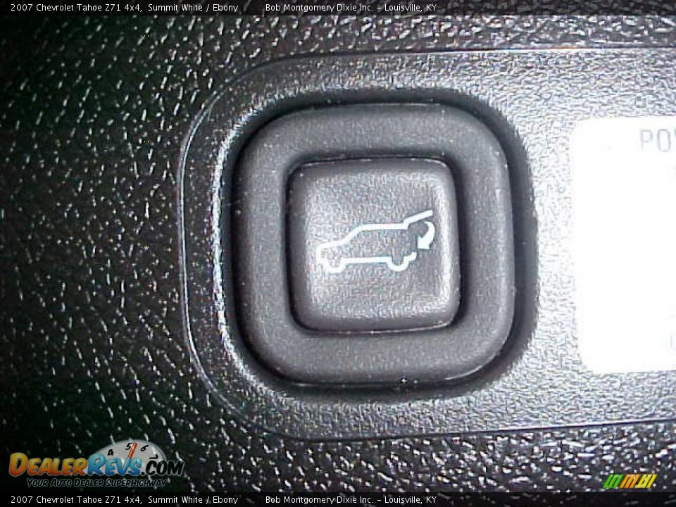 2007 Chevrolet Tahoe Z71 4x4 Summit White / Ebony Photo #17