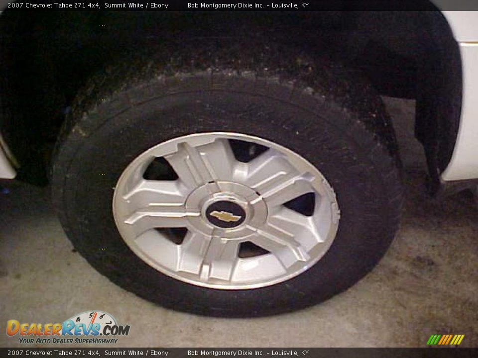 2007 Chevrolet Tahoe Z71 4x4 Summit White / Ebony Photo #18