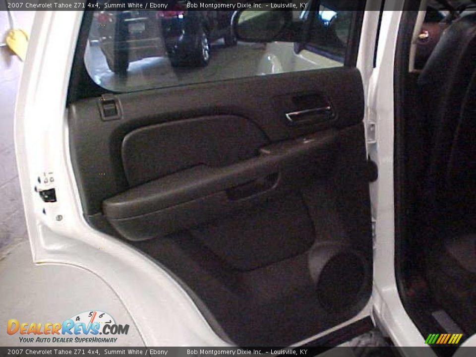 2007 Chevrolet Tahoe Z71 4x4 Summit White / Ebony Photo #19