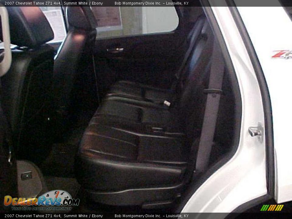 2007 Chevrolet Tahoe Z71 4x4 Summit White / Ebony Photo #20
