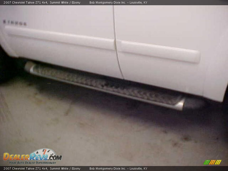 2007 Chevrolet Tahoe Z71 4x4 Summit White / Ebony Photo #21
