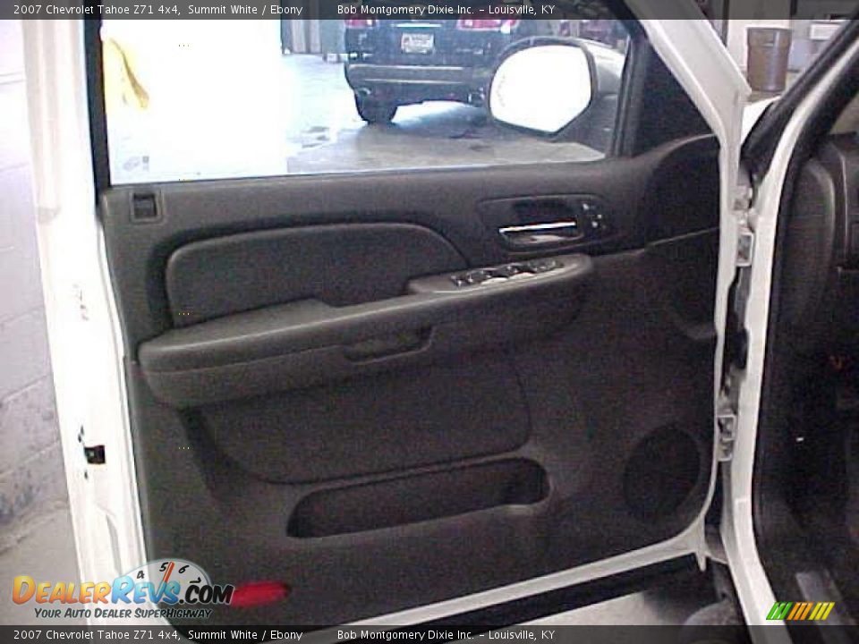 2007 Chevrolet Tahoe Z71 4x4 Summit White / Ebony Photo #22