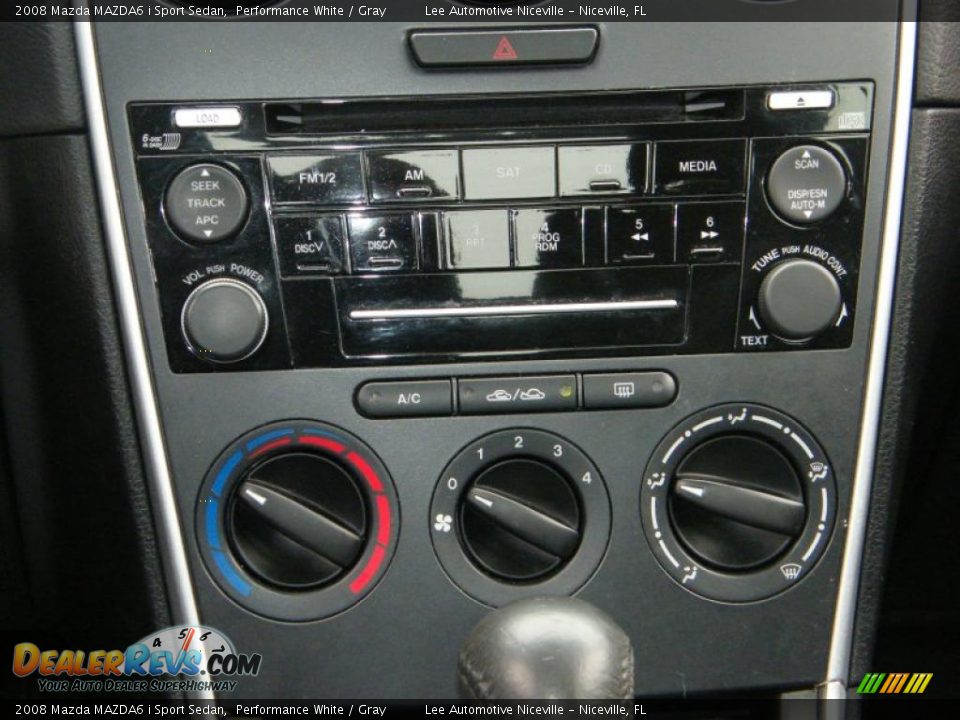 2008 Mazda MAZDA6 i Sport Sedan Performance White / Gray Photo #21