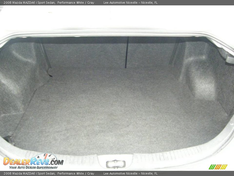 2008 Mazda MAZDA6 i Sport Sedan Performance White / Gray Photo #25