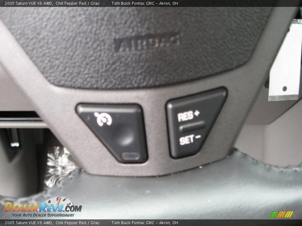 2005 Saturn VUE V6 AWD Chili Pepper Red / Gray Photo #11