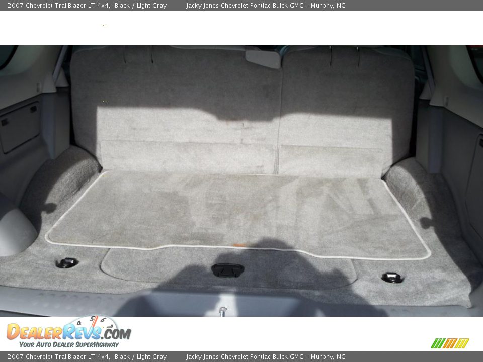 2007 Chevrolet TrailBlazer LT 4x4 Black / Light Gray Photo #5